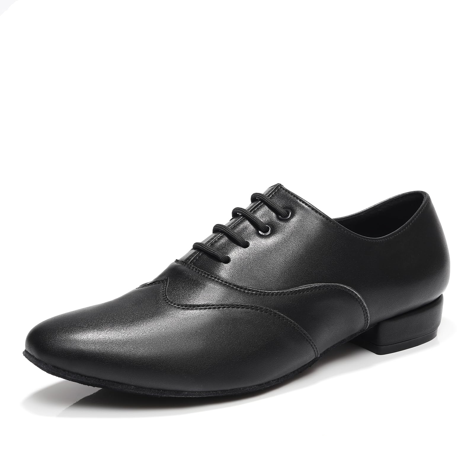 Zapatos de Baile Latino Hombre Tacón Cordones Salsa