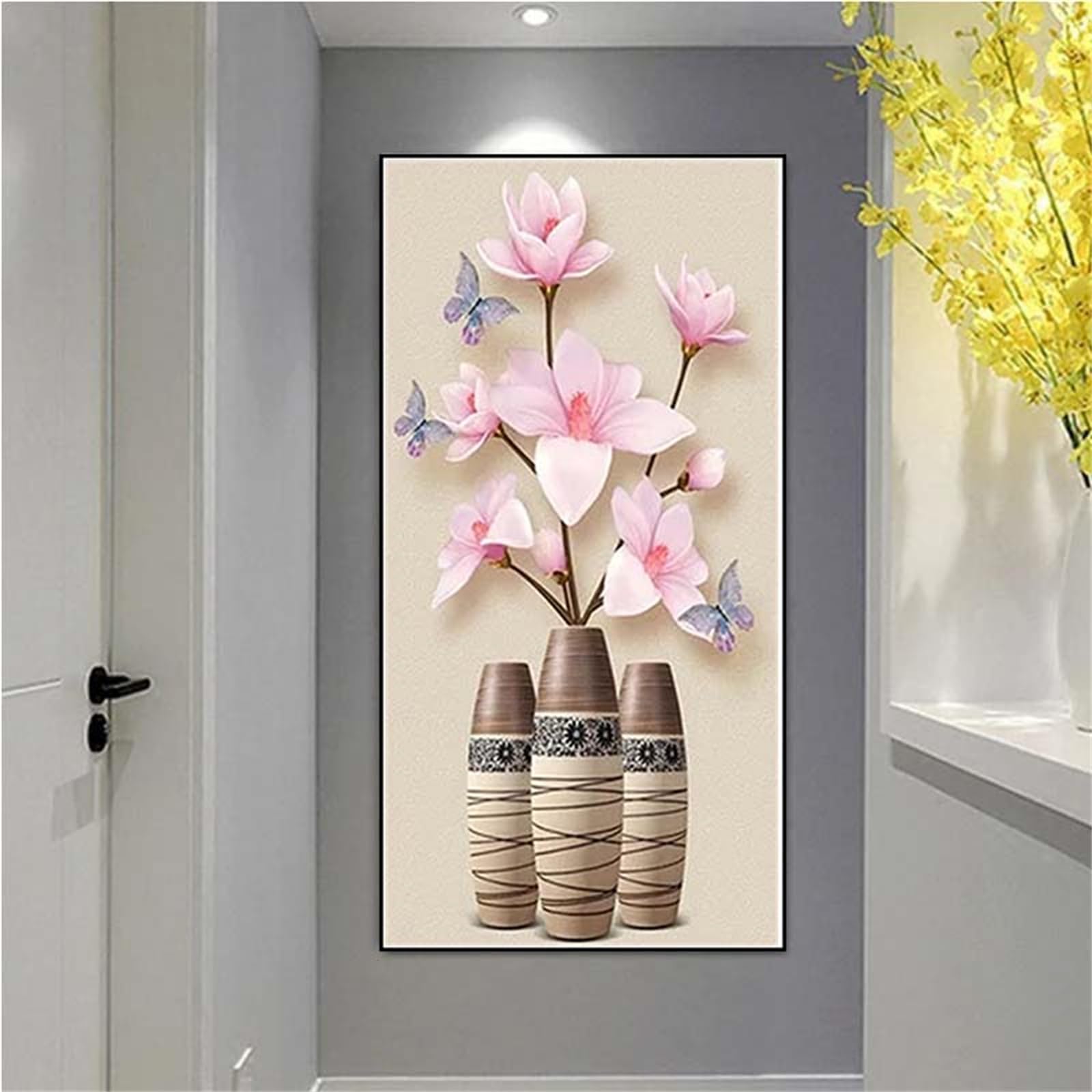 Diamond Painting Arbre Abstrait 80x160cm | Broderie Diamant Grand Format - 8