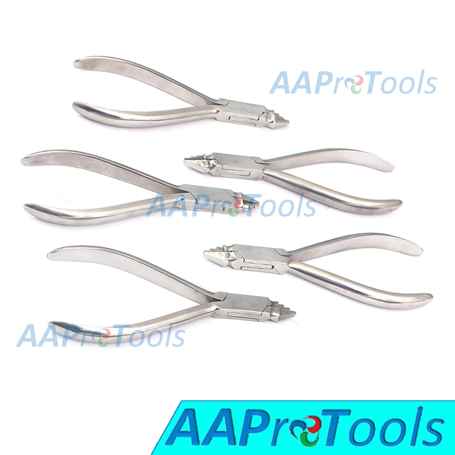 Set of 5 Young Loop Bending PLIER Orthodontic Instruments A+ Quality