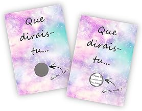 Carte à gratter - Annonce grossesse originale future tata - Tu vas être tata - Avec pochette cadeau