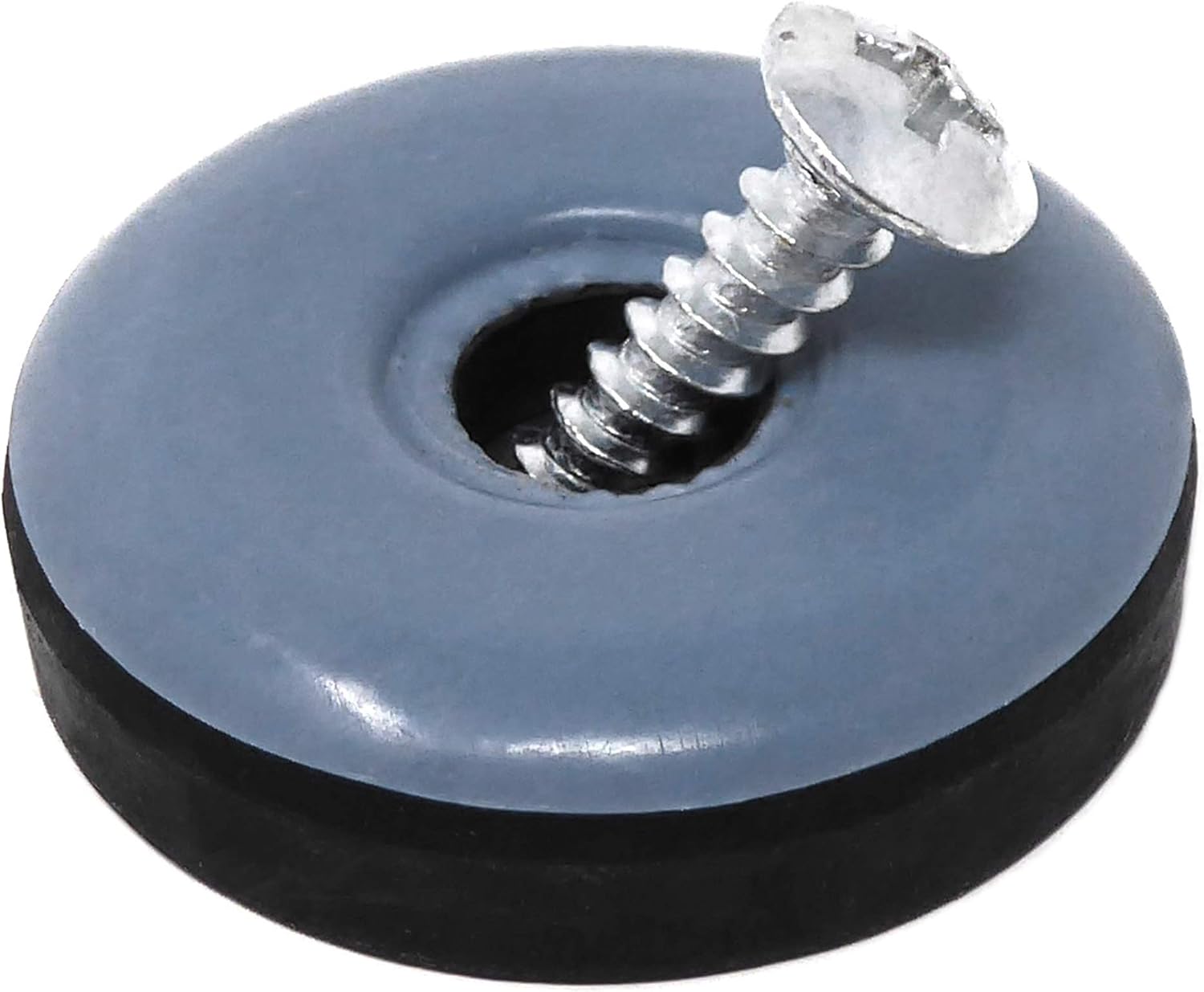 Adsamm® / 16 x PTFE Sliders with screws Ø 1,18'' (Ø 30 mm) grey