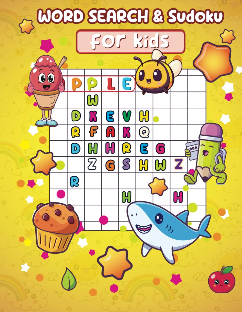 Word Search and Sudoku for Kids: Book 3