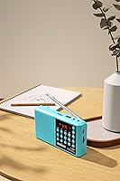 Vista 8 de Portable AM FM Radio with Bluetooth Speaker，USB/TF Playback MP3 Player with USB-C Fast Charging,Auto Scan Save,Rechargeable Battery for Home Outdoor