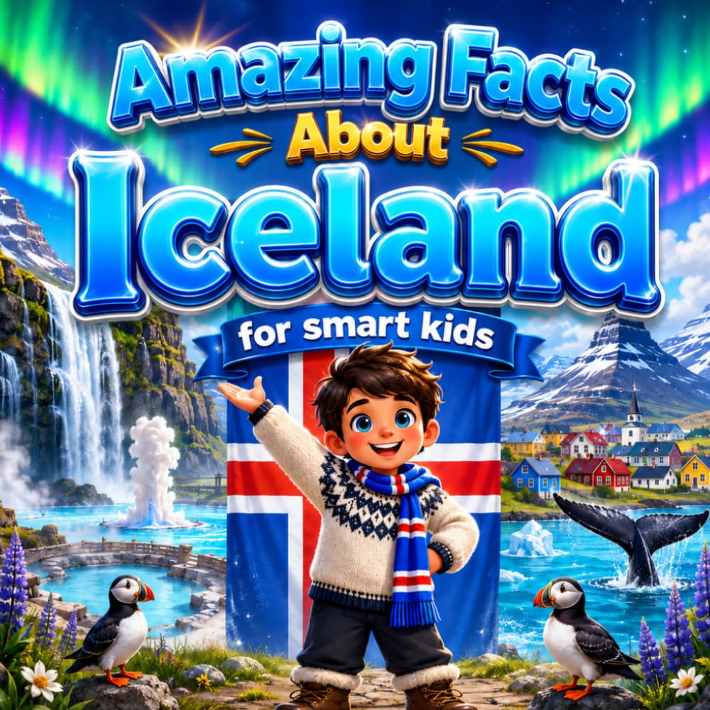 Amazing Facts About Iceland for Smart Kids: A Collection of Interesting Facts and Trivia About Iceland For Kids, Everything Young Readers Should Know ... Wildlife, Traditions, Culture, and More