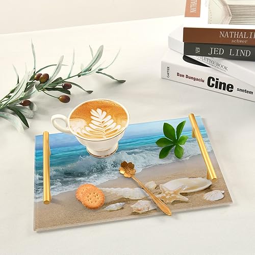 Miniatura 13 de Bandeja de tocador de mármol negro dorado para mostrador de baño, bandeja rectangular de mármol, bandejas decorativas de cocina, bandejas de Mármol