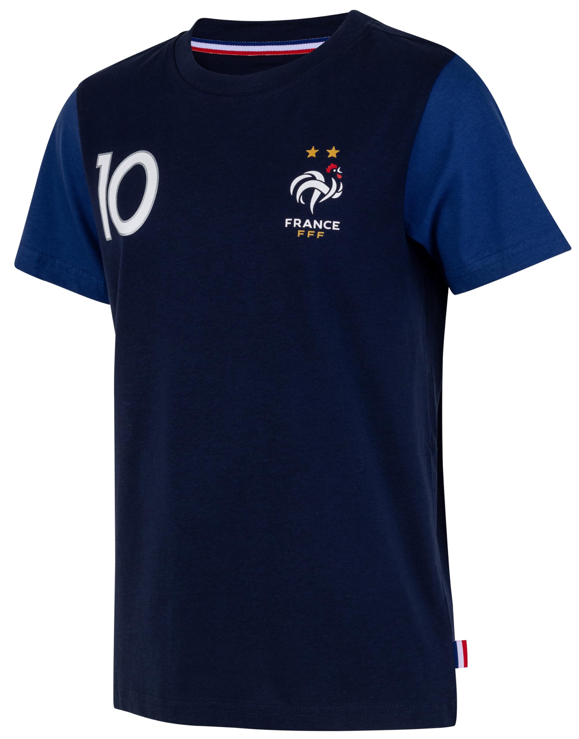 FFF T-Shirt Kylian Mbappé - Collection Officielle Equipe de France de Football
