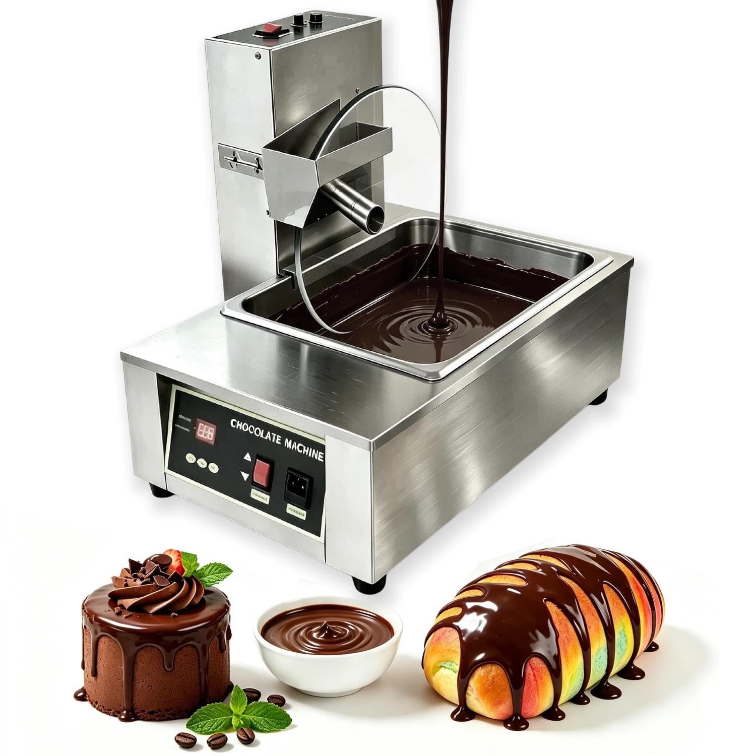 Scioglitore di cioccolato con dosatore Temperatrice per cioccolato 0-95°C