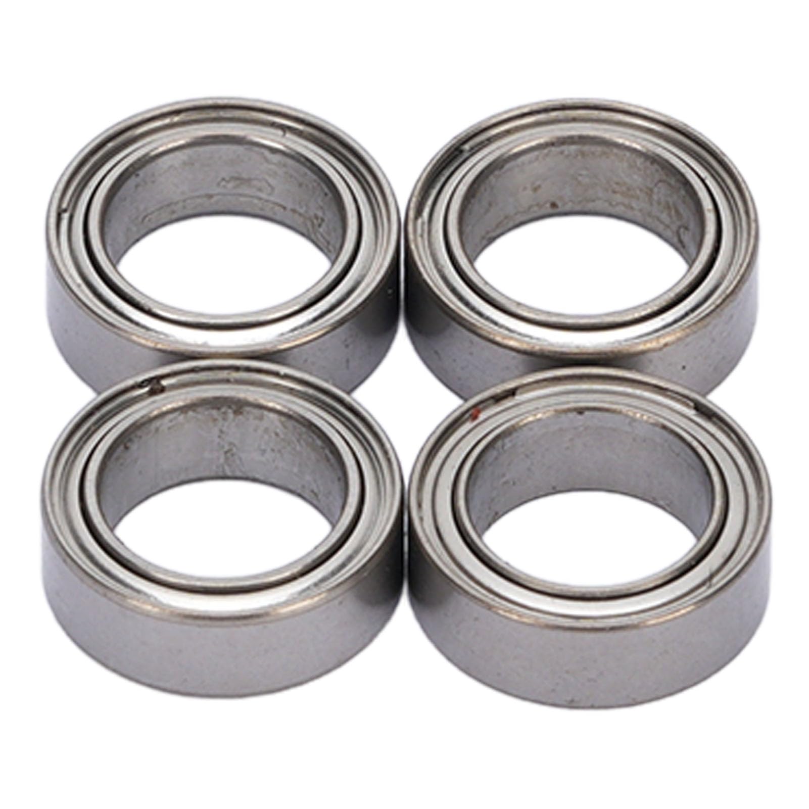 4Pcs RC Car Ball Bearings, 6046 Metal Double Rubber Sealed Bearing Kit for SCY 16101 16102 16103 16201 Upgrade Parts