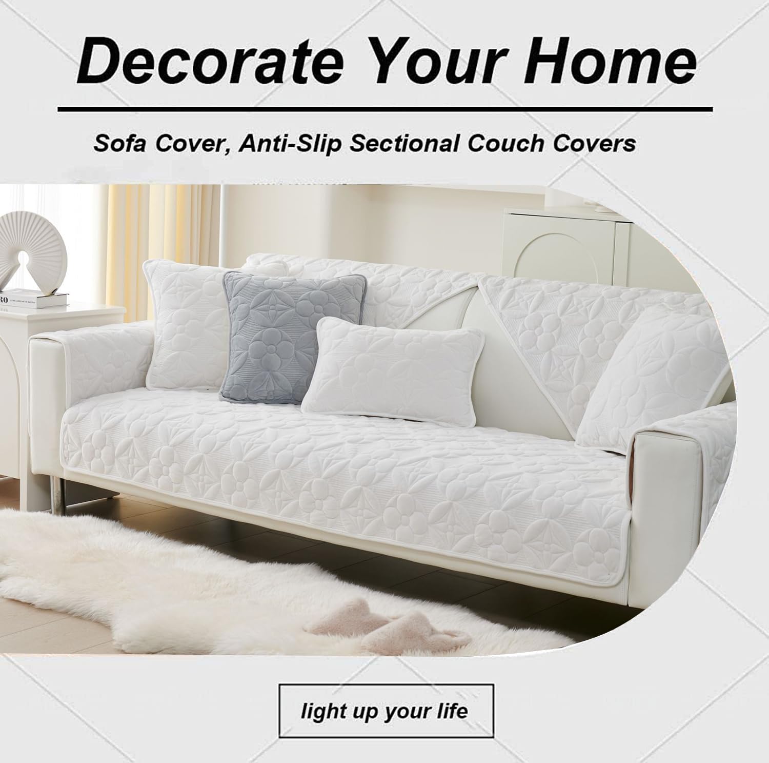 Sofa/Couch überzug/Sofabezug/überwurfdecke, Sofaschutz Decke