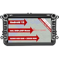Pantalla Para Volkswagen Touareg 2006 M.I.C. AV8V6 Android 10 Radio de Coche Navegación: DSP Dab+ BT 5.0 WLAN 8 Pulgadas IPS Vidrio a Prueba de Balas Pantalla AHD 4G + 64G USB SD GPS Tuning para VW Skoda Seat Polo Golf Passat touran t5
