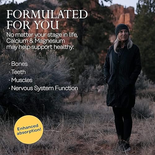 Miniatura 4 de Solaray Absorción mejorada Calcio Magnesio  90 cápsulas vegetales  Proporción 21  Apoya la fuerza ósea y dientes sanos  Vegano  Paquete de 2