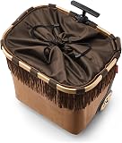 reisenthel Carrycruiser Western Chariot de courses portable avec cadre en aluminium solide, bandoulière et poche intérieure en filet amovible – Fabriqué en matériau imperméable - 3