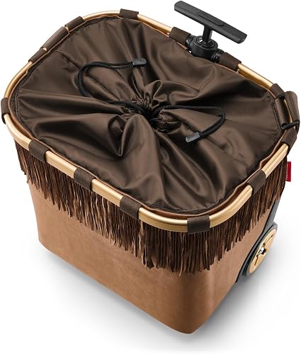 reisenthel Carrycruiser Western Chariot de courses portable avec cadre en aluminium solide, bandoulière et poche intérieure en filet amovible – Fabriqué en matériau imperméable - 3