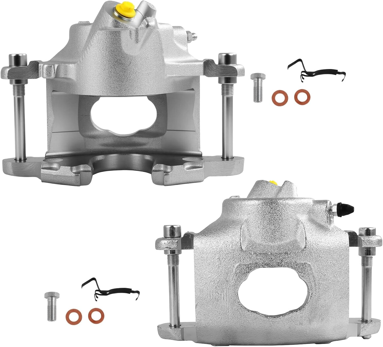 SCITOO 18-4060 18-4059 Front Brake Calipers Fit For Buick 1973-1976,For Cadillac 1976,For Chevy 1970-1976,For GMC 1971-1976,For Oldsmobile 1973-1976,For Pontiac 1973-1976,2PCS