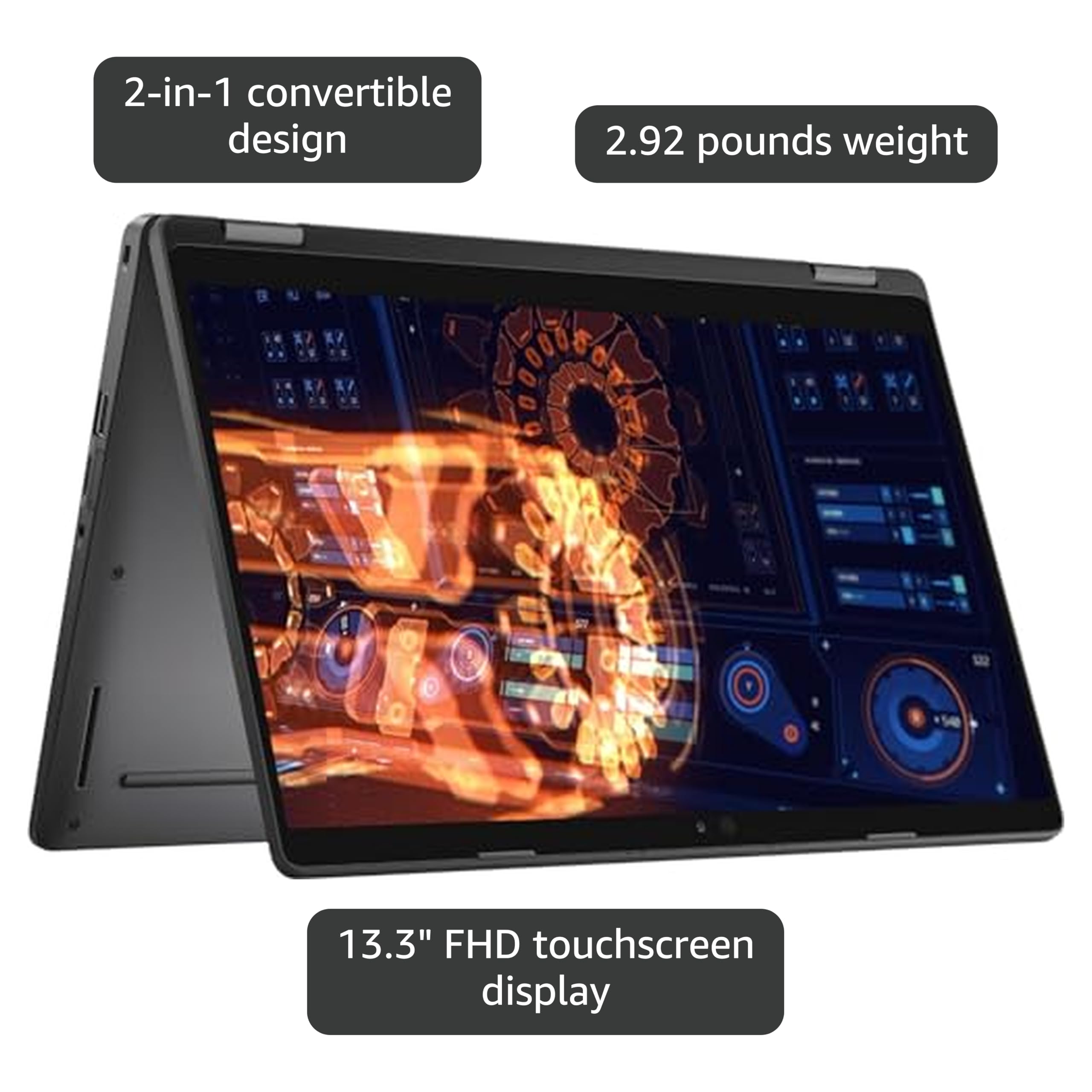 Amazon.com: Dell Latitude 5300 - Computadora portátil 2 en 1 con