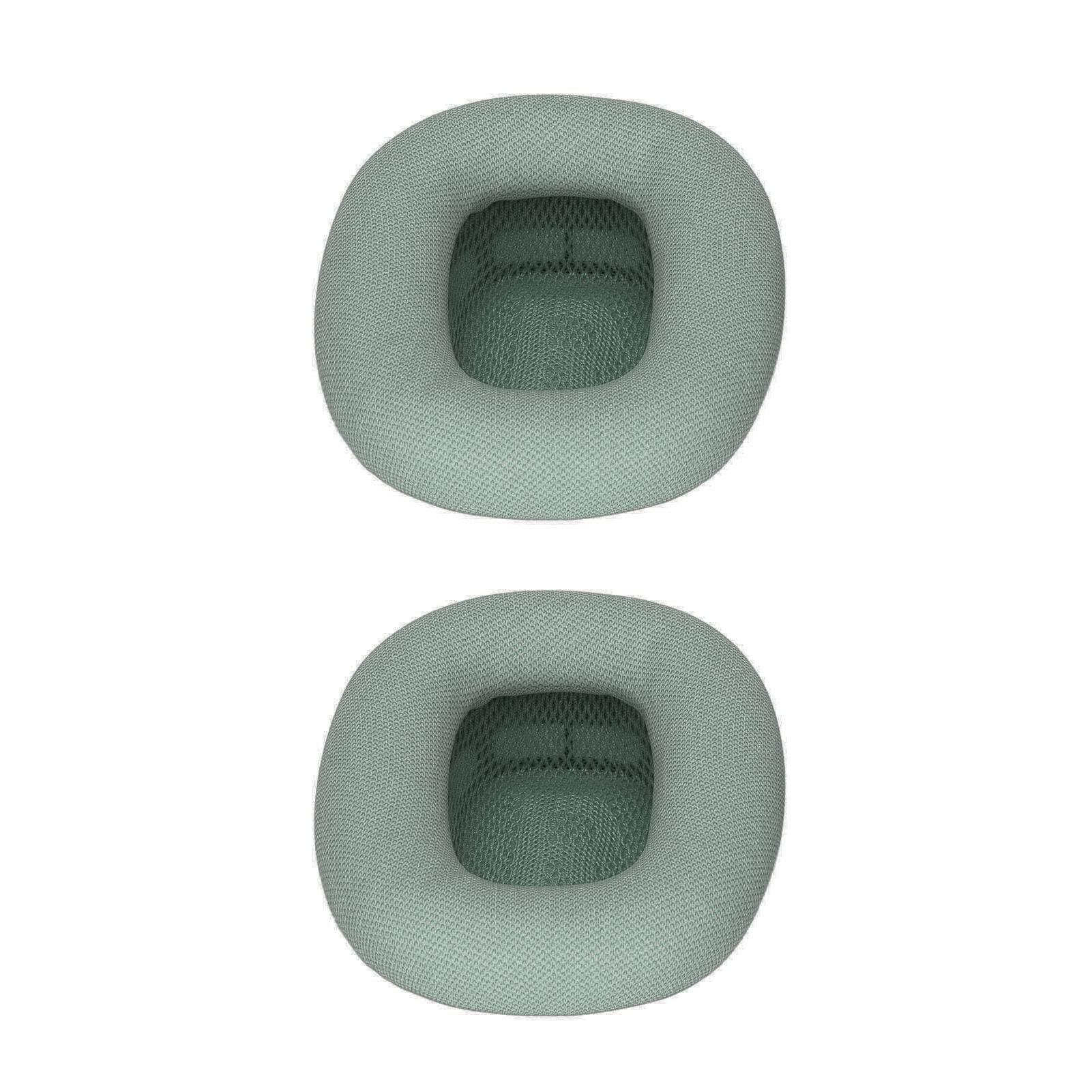 Reemplazo de Almohadillas de Cuero Proteico de Espuma Viscoelástica para Auriculares MAX, Compatible con Esponja (Green)