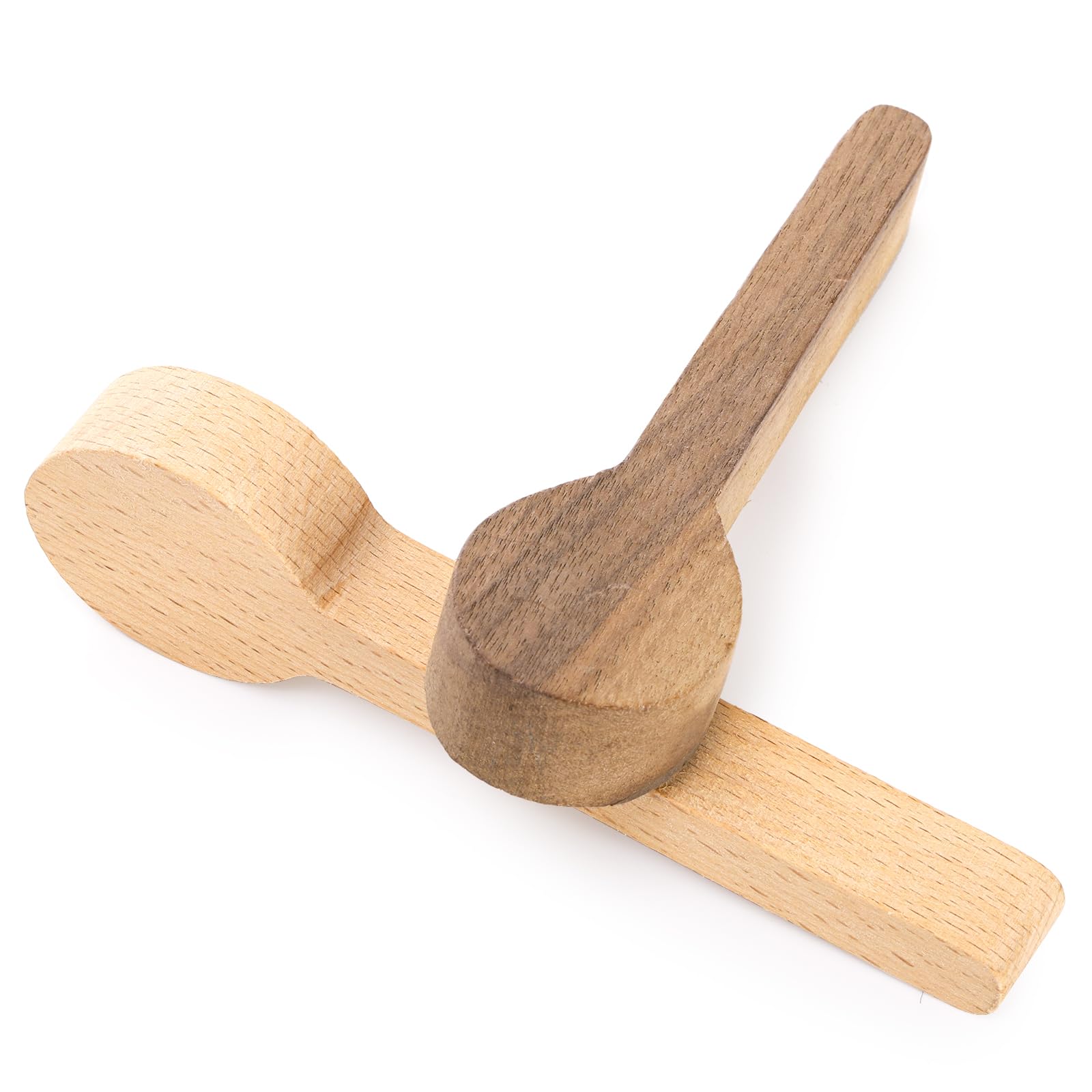 ZEAYEA 6 Pcs Wood Carving Spoon Blank, Wooden Blank Spoon for Beginner Whittling Beech and Walnut Unfinished Wooden Craft for Carving - Image 3