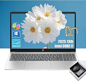 HP Pavilion Laptop com tela sensível ao toque FHD de 15,6 polegadas | Laptop Intel i7 13 2025 | 32 GB de RAM | SSD de 1 TB | Gráficos Iris Xe | Laptop empresarial Win11 | Computadora Portátil | Wi-Fi