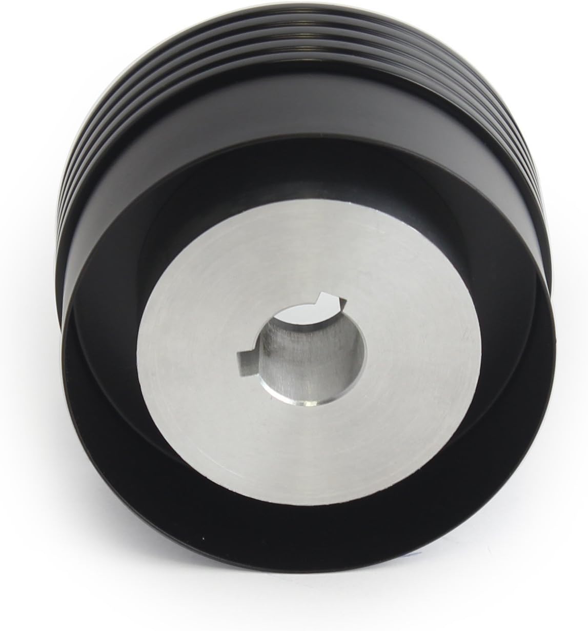 ForeverSharp Marine Boat Black Hub Adapter Keyway for Steering Wheel Nardi 6 Hole