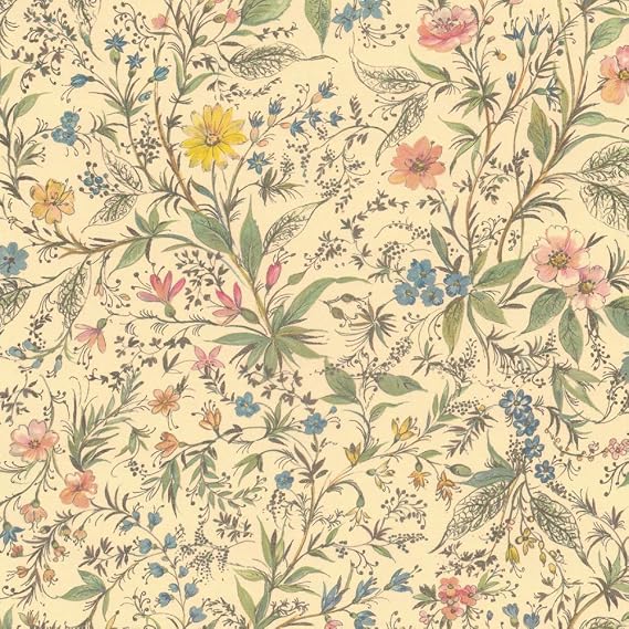 Kartos Primavera Italian Wrapping Paper, Folded