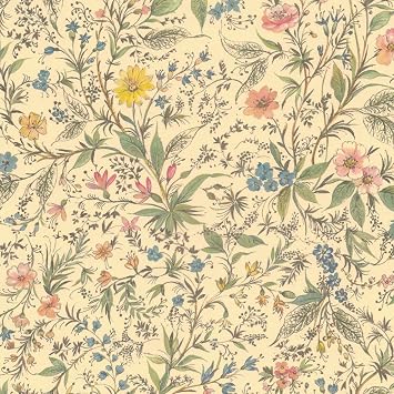 Kartos Primavera Italian Wrapping Paper, Folded