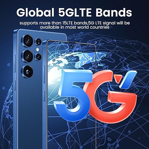 Miniatura 7 de I25 Ultra Smartphone 16+512GB  Android 14  Snapdragon 8 Gen 3  Cámara dual de 68MP+108MP  Batería de 7000mAh  Pantalla FHD+ de 6.99 pulgadas  Supera