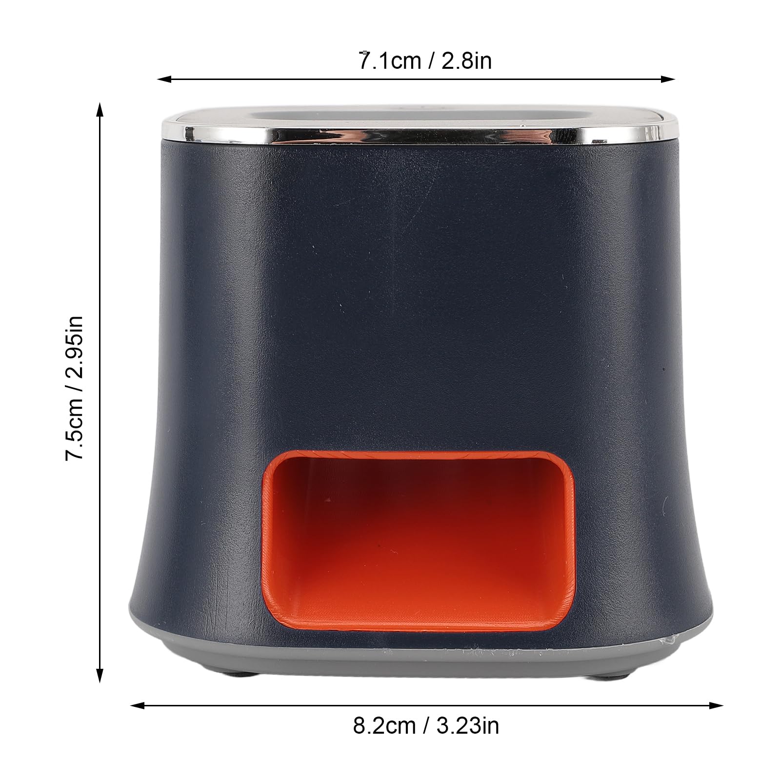 Electric Sheller for Nuts, ABS Stainless Steel Pigshaped Automatic Peeling Machine Labor Saving Electric Seed Peeler Machine for Sunflower Seed, Almond (Blue)