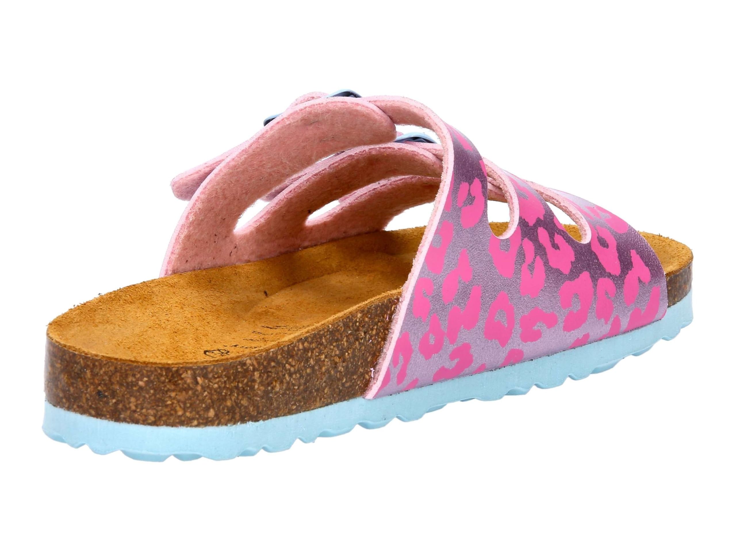 Lico Bioline Kids, Ciabatte Bambine e ragazze, Rosa Turchese, 33 EU