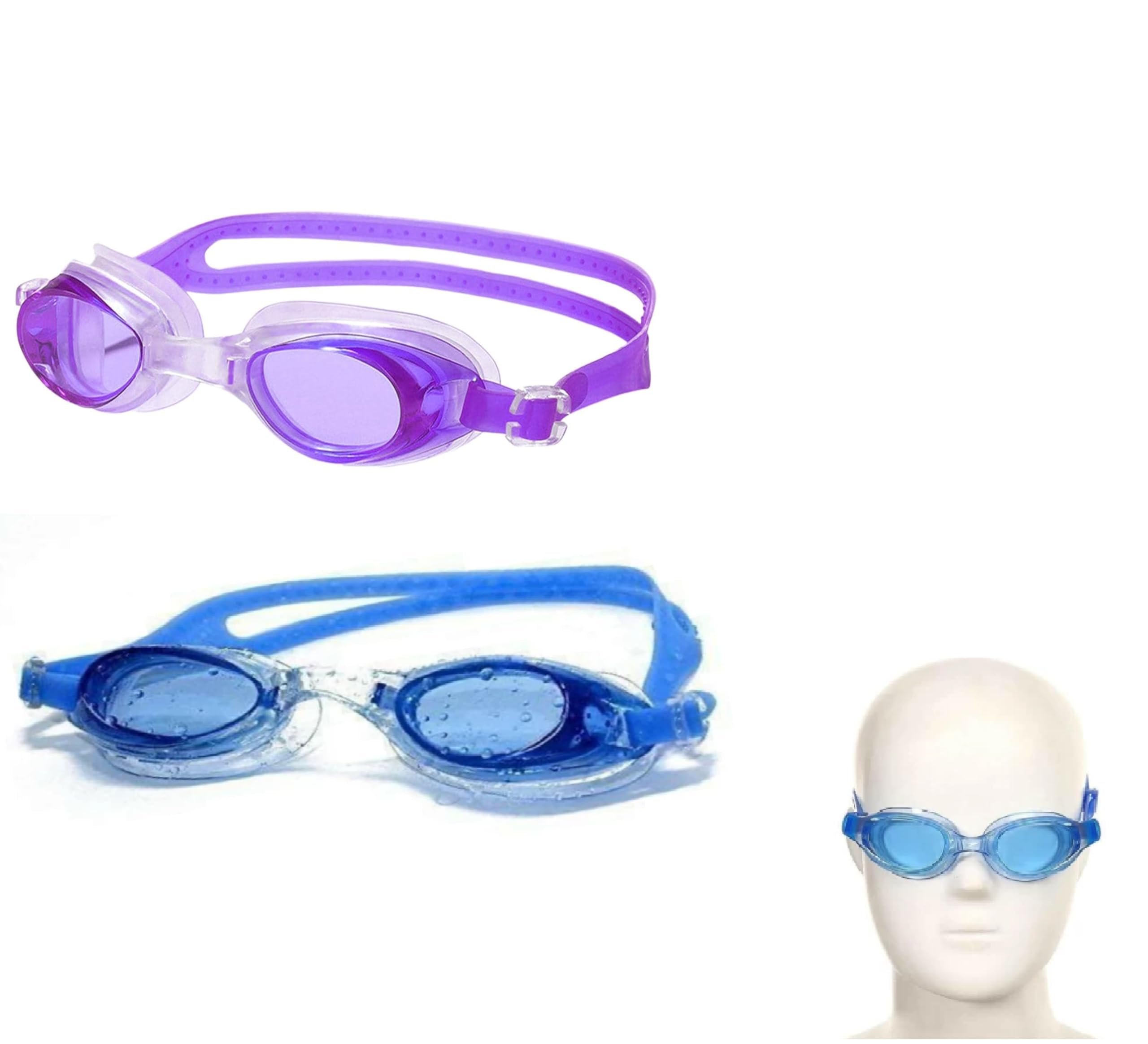 RAAYA Swimming Goggles with Ear Plugs for Kids Swimming Pool Accessories for Boys and Girls (Multicolor) (Cartoon Swim Goggles Set Of 2) (B09VL2YRFS) Amazon Price History, Amazon Price Tracker