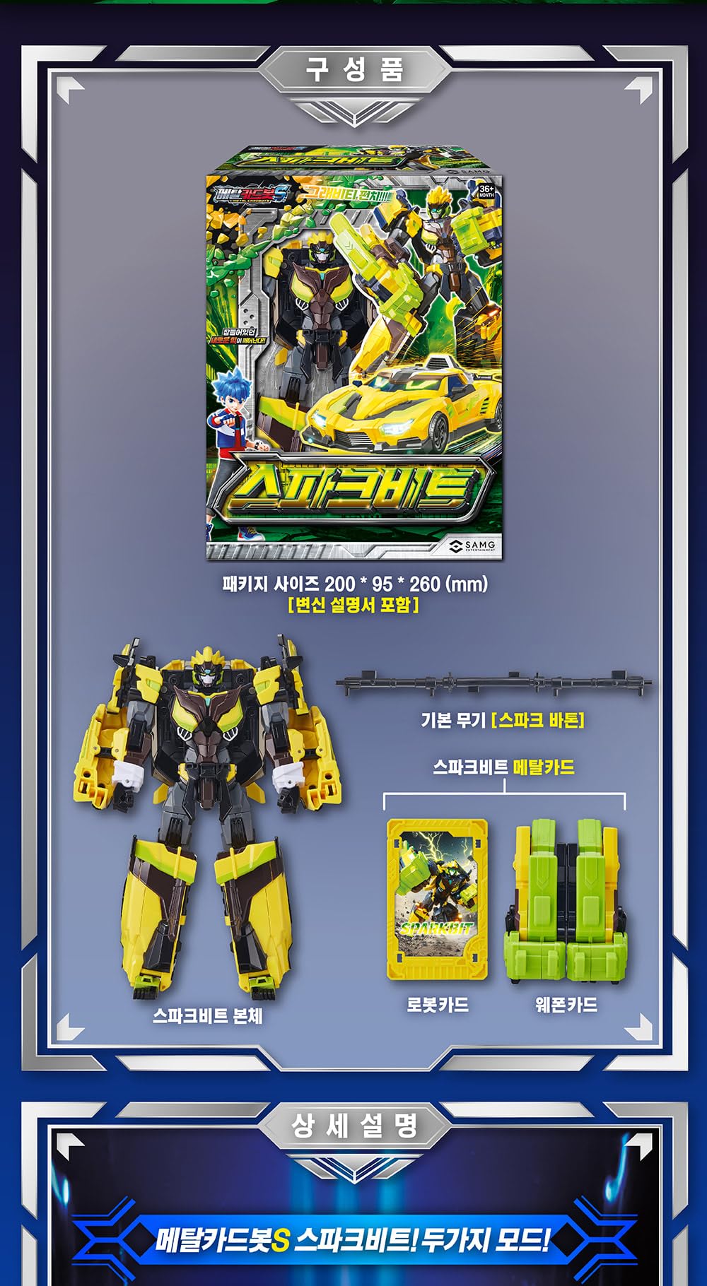Amazon.co.jp: メタルカードボットS スパークビート スポーツカー変形