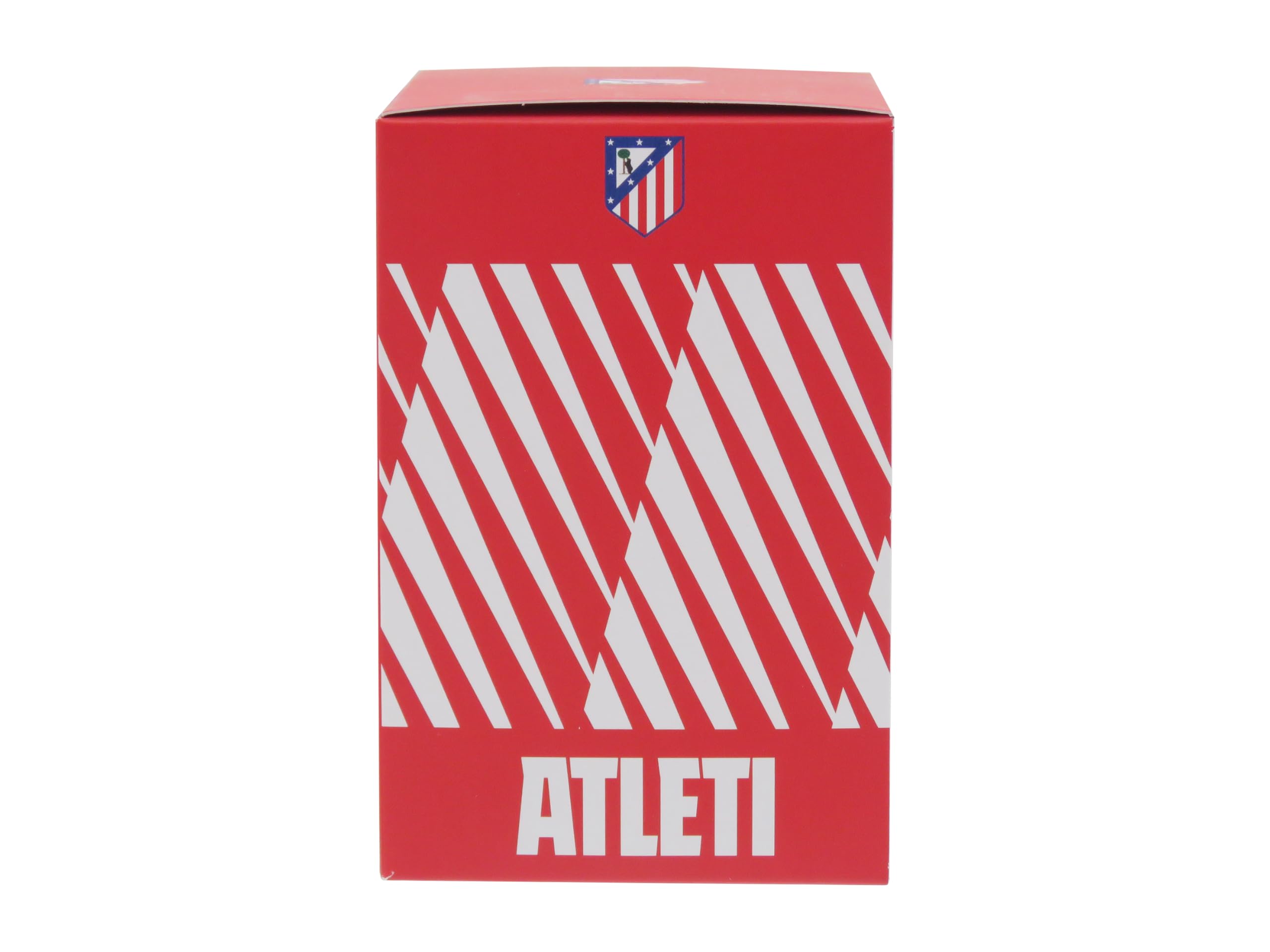 CYPBRANDS Atlético de Madrid, Jarra de Cerveza, Vidrio, Gran Capacidad 280 ml, Asa Cómoda, Apta para Lavavajillas y Microondas, Transparente