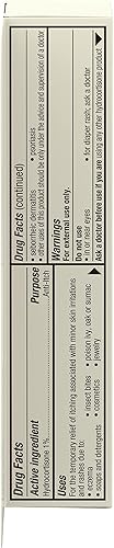 Miniatura 6 de Aveeno Crema Antipicor de Fuerza Máxima con 1% de Hidrocortisona, Triple Avena, Aloe y Vitamina E para el Alivio de la Picazón debida a Eccema