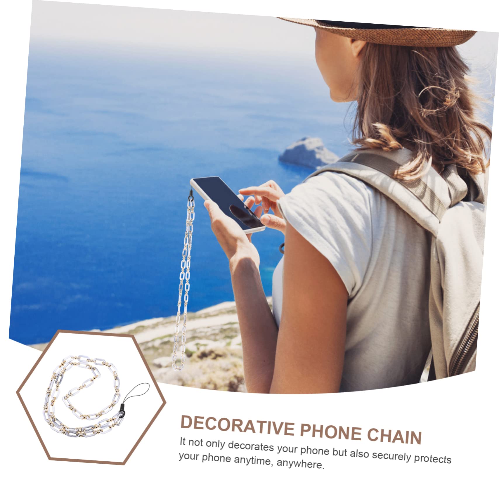 Hemobllo 5pezzi Cinghia Per Telefono -perso Tracolla Cinturino Leggero e Pratico Per e Carte Design Rimovibile e Facile Da Installare