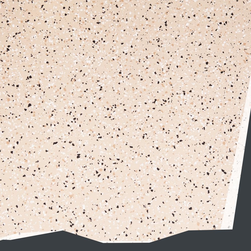 Farbchips Dekochips 5kg Schwarz-Weiss-Grau-Mix Farbflocken für Epoxidharz Bodenfarbe, Bodenbeschichtung, Betonfarbe I Innen & Außen I Garage, Keller, Terrasse