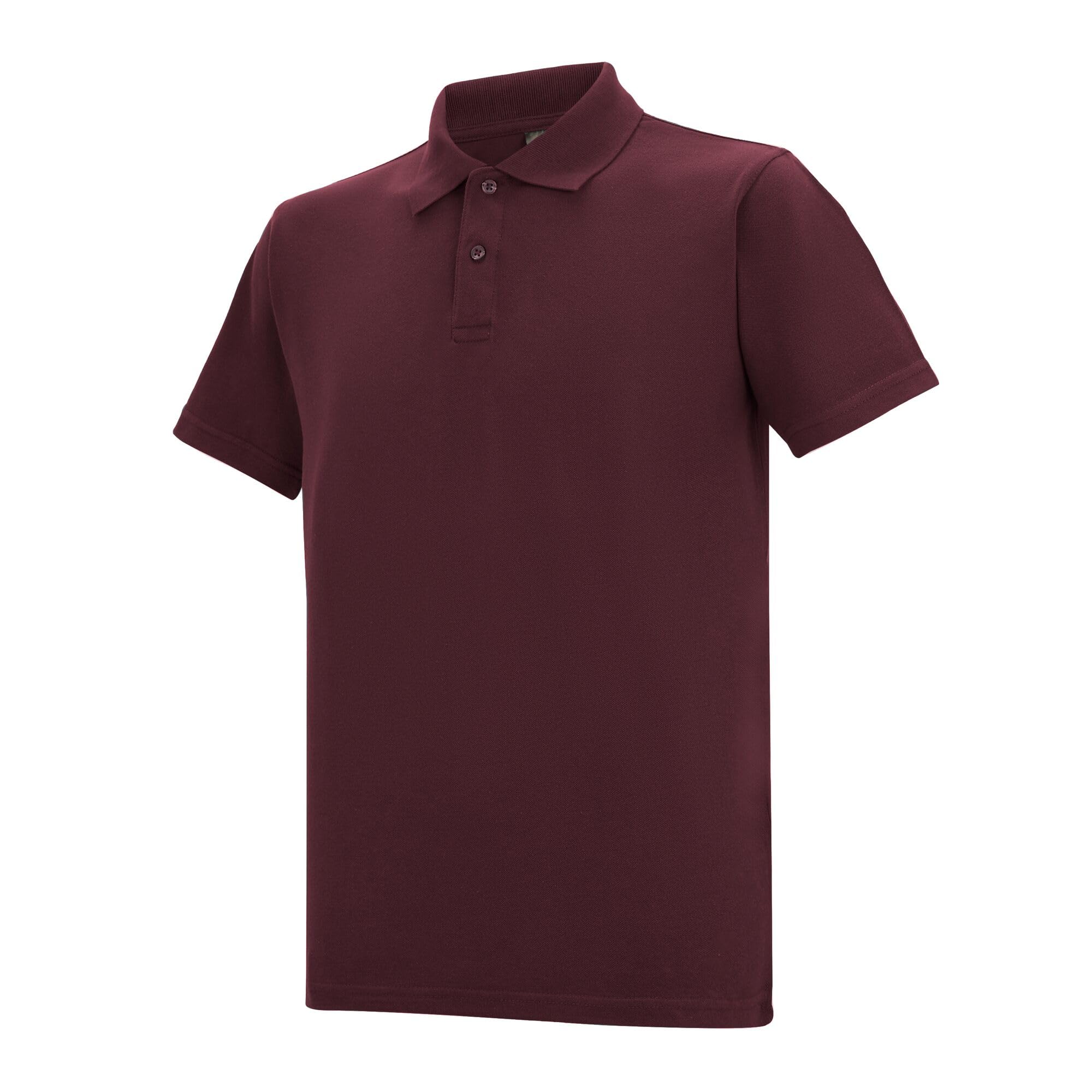 Regatta Professional Men's Burgundy Pique Polo Shirt ) (Burgundy) 5XL