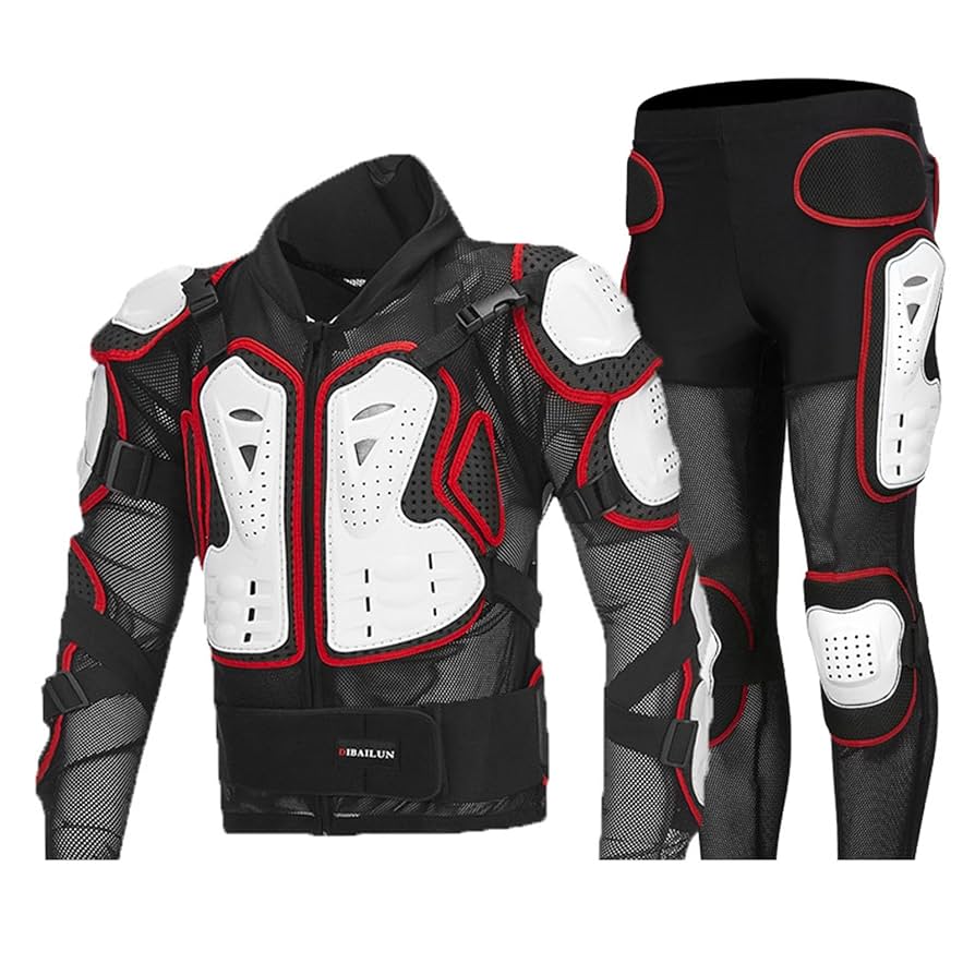 Amazon | [BCCTCL] バイクジャケット バイクパンツ 上下セット