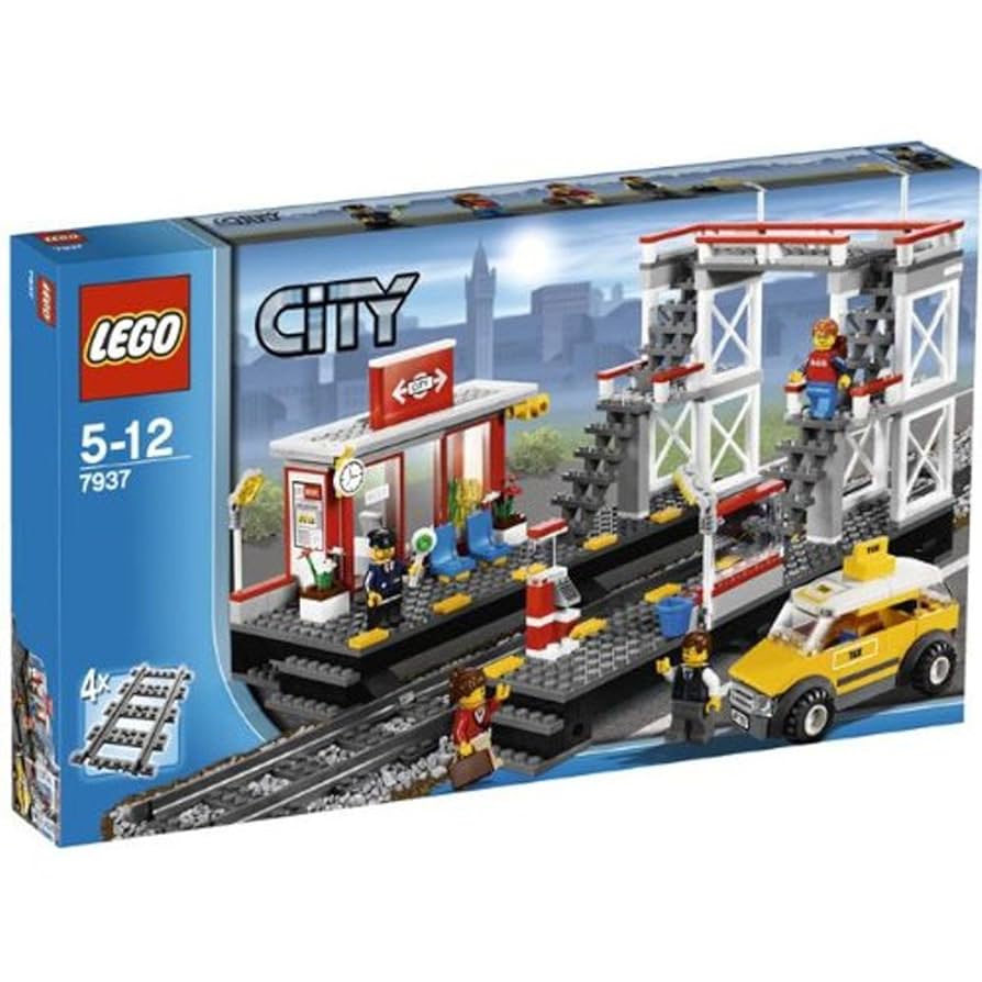 Amazon.co.jp: レゴ (LEGO) シティ トレイン シティの駅 7937