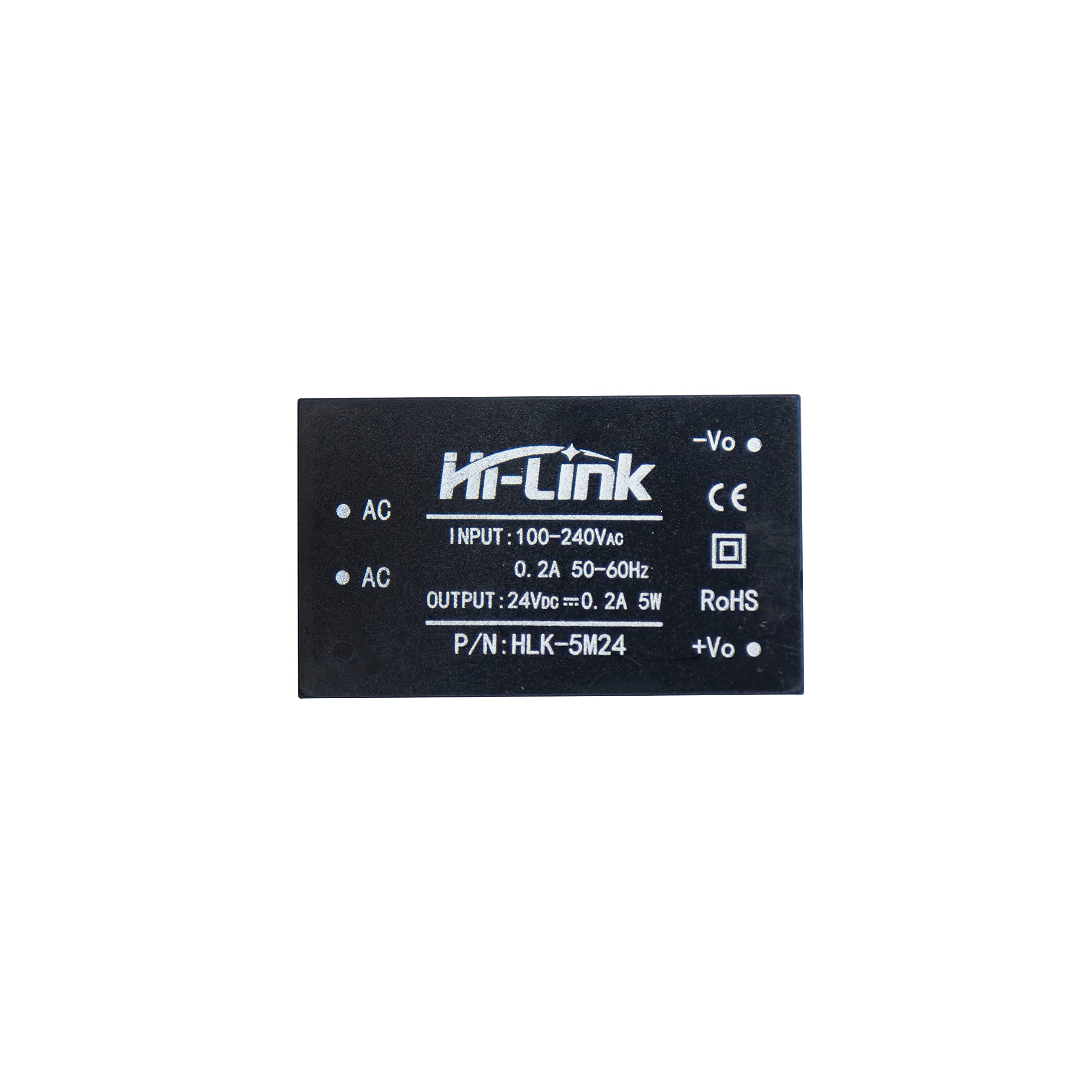 See full amazon price history chart for Electronic Spices DC 24V-0.2A 5 Watt Hi-Link Power Supply Module HLK-5M24 Pack of 1pcs Electronic Spices DC 24V-0.2A 5 Watt Hi-Link Power Supply Module HLK-5M24 Pack of 1pcs (B0BNQG9CM1) Amazon Price History, Amazon Price Tracker