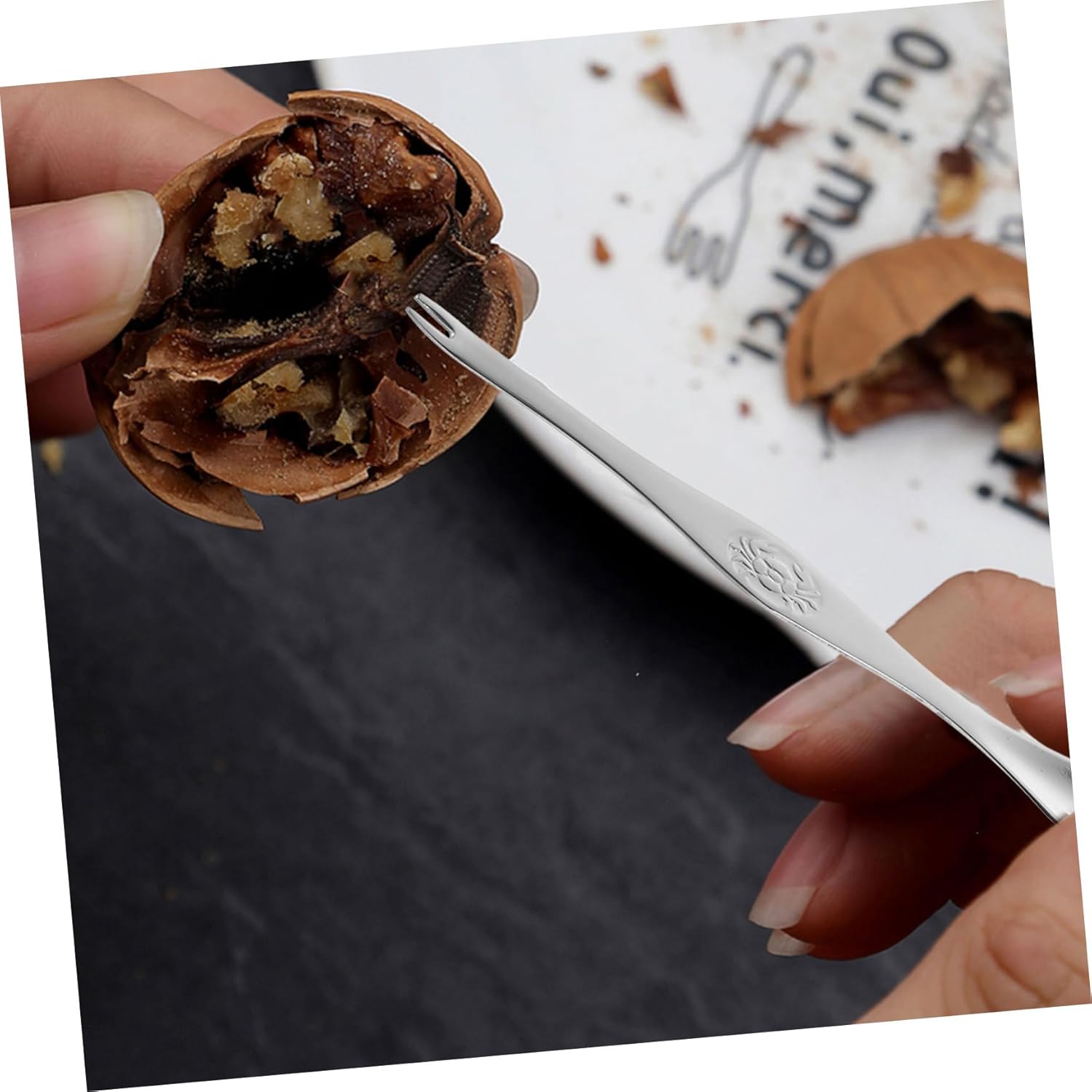 9 Pcs Lobster Tools Scallop Tools Lobster Lobster Forks Seafood Needle Seafood Opener Tools Lobster Pick Lobster Crackers and Picks Nut Tool Crab Tool Kit Alloy (Silverx2pcs 18X3.7X2CMx2pcs)