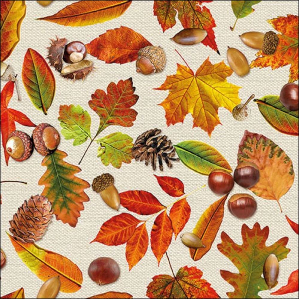Ambiente 33Cm 3-Ply Paper Napkins 20Pcs - Autumn Festival