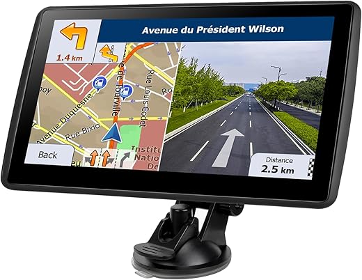 7'' GPS Navigator for Car Truck RV - 2026 North America Maps Free Lifetime Updates, Touchscreen Navigation System, Speed &...