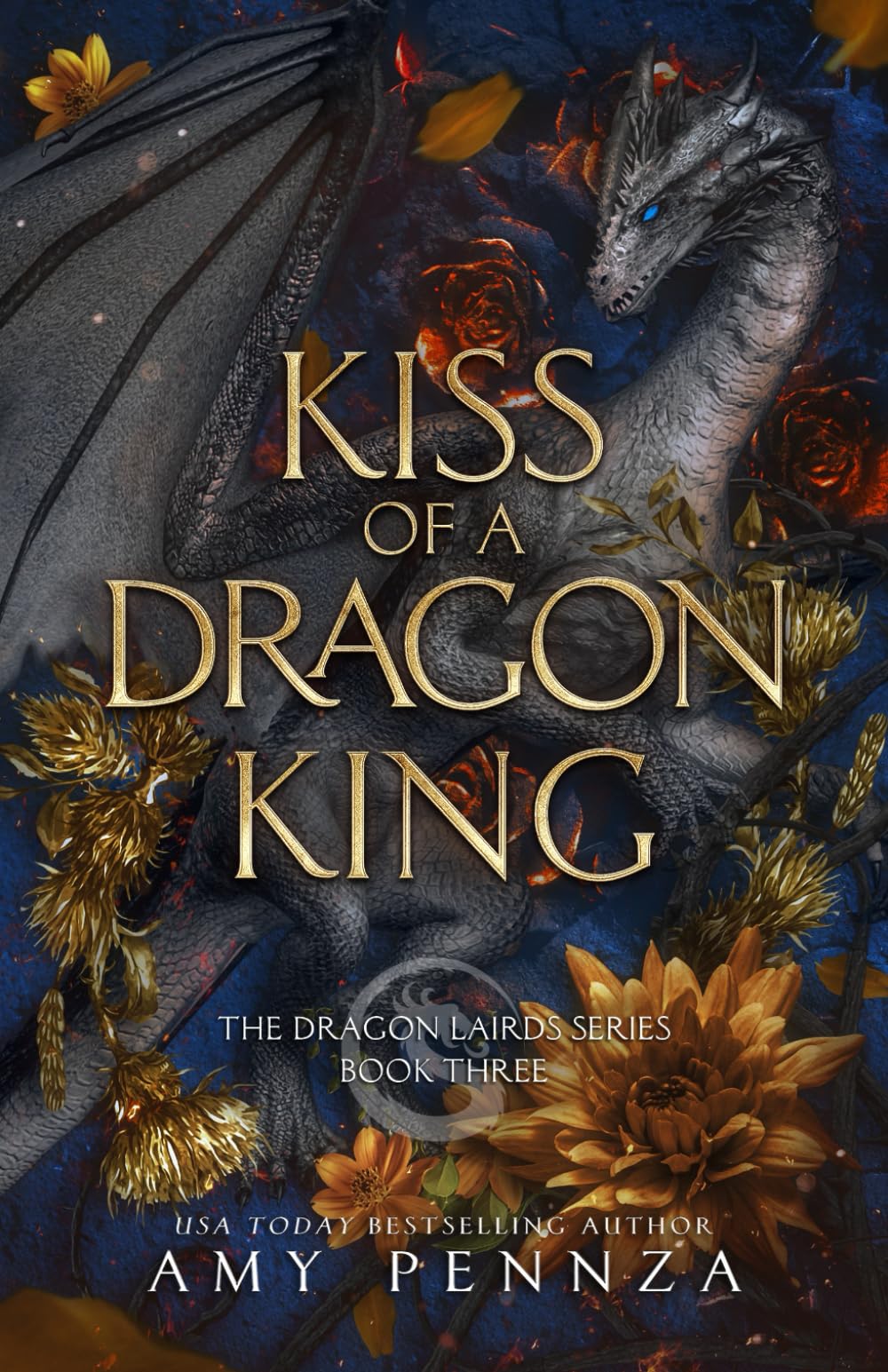 Kiss of a Dragon King (The Dragon Lairds Series)