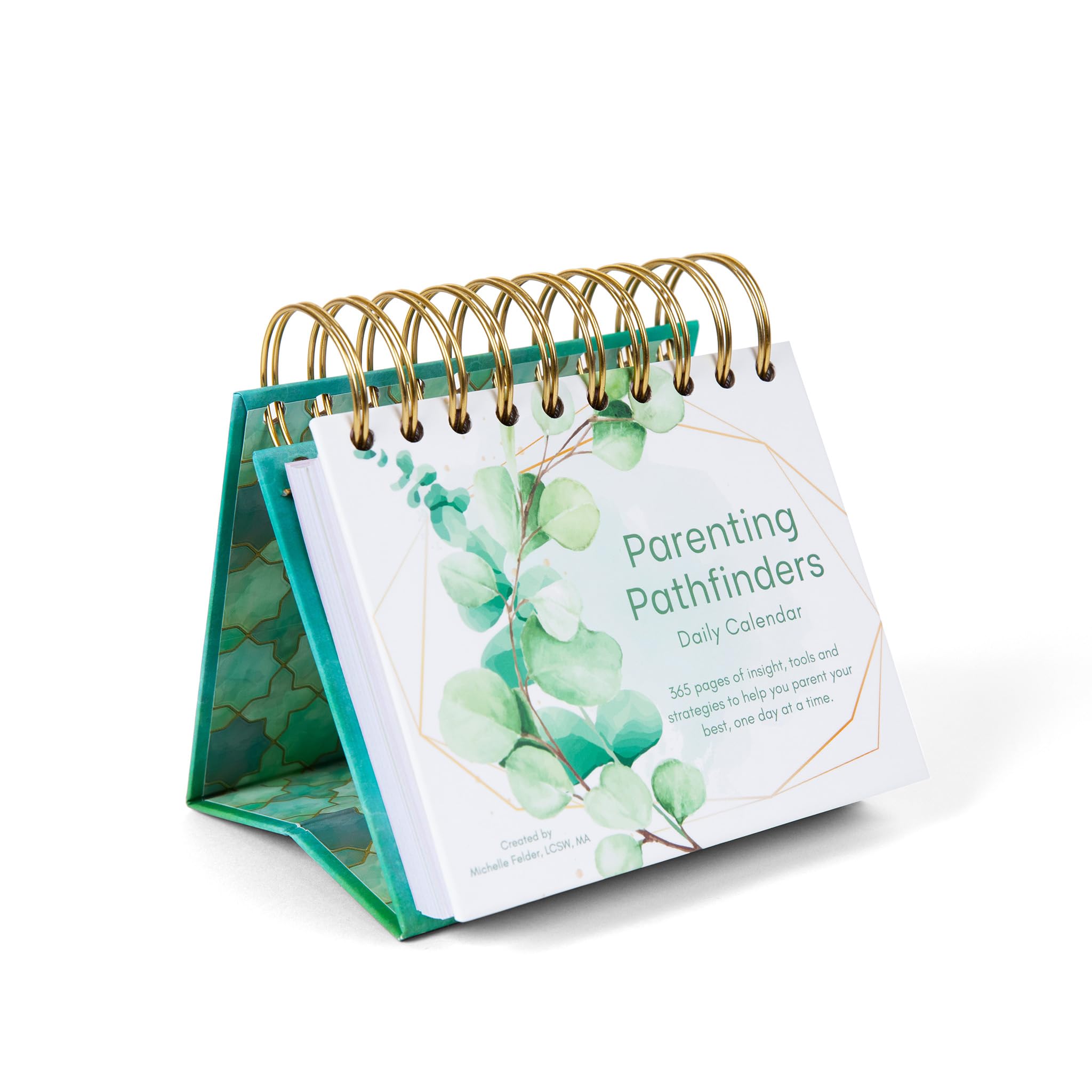 Parenting Pathfinders® Undated Perpetual Daily Desk Calendar | Page-A-Day Inspirational and Supportive Flip Calendar for Parents and Caregivers - (5.5