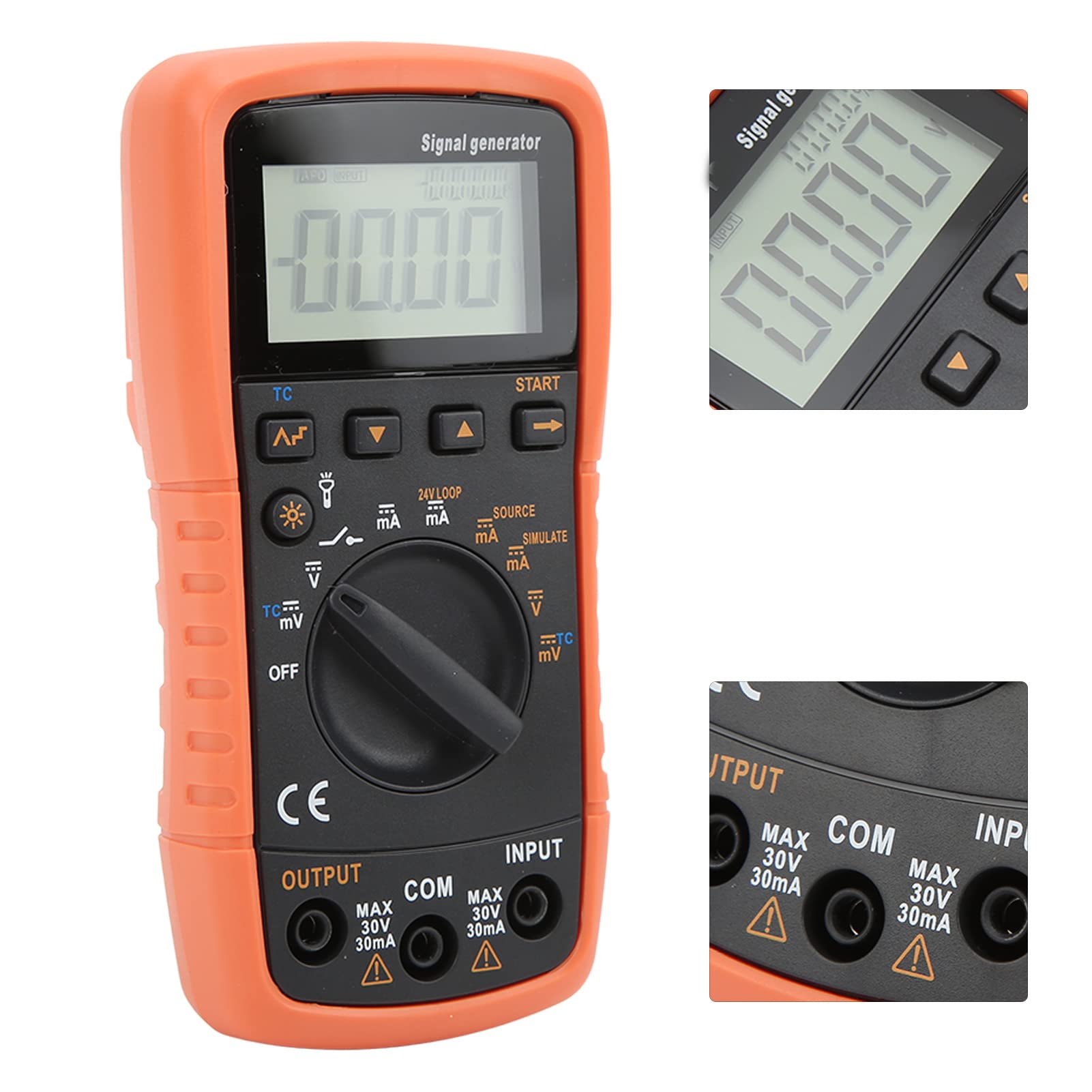 Signalgenerator, Hochpräziser Generator, Tragbarer Funktionsgenerator-Kalibrator für SPS-Debugging Im Industriellen Bereich, Funktionsgeneratoren
