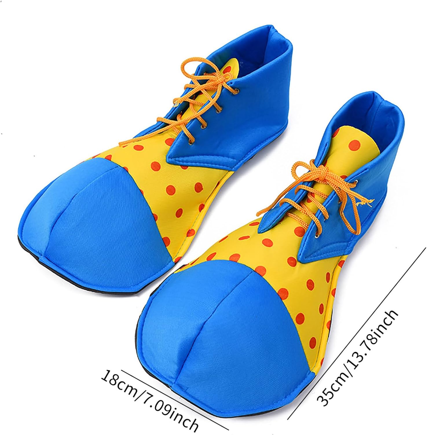 Unisex Adult Jumbo Clown Shoes for Masquerade Party Costume Accessories image 4