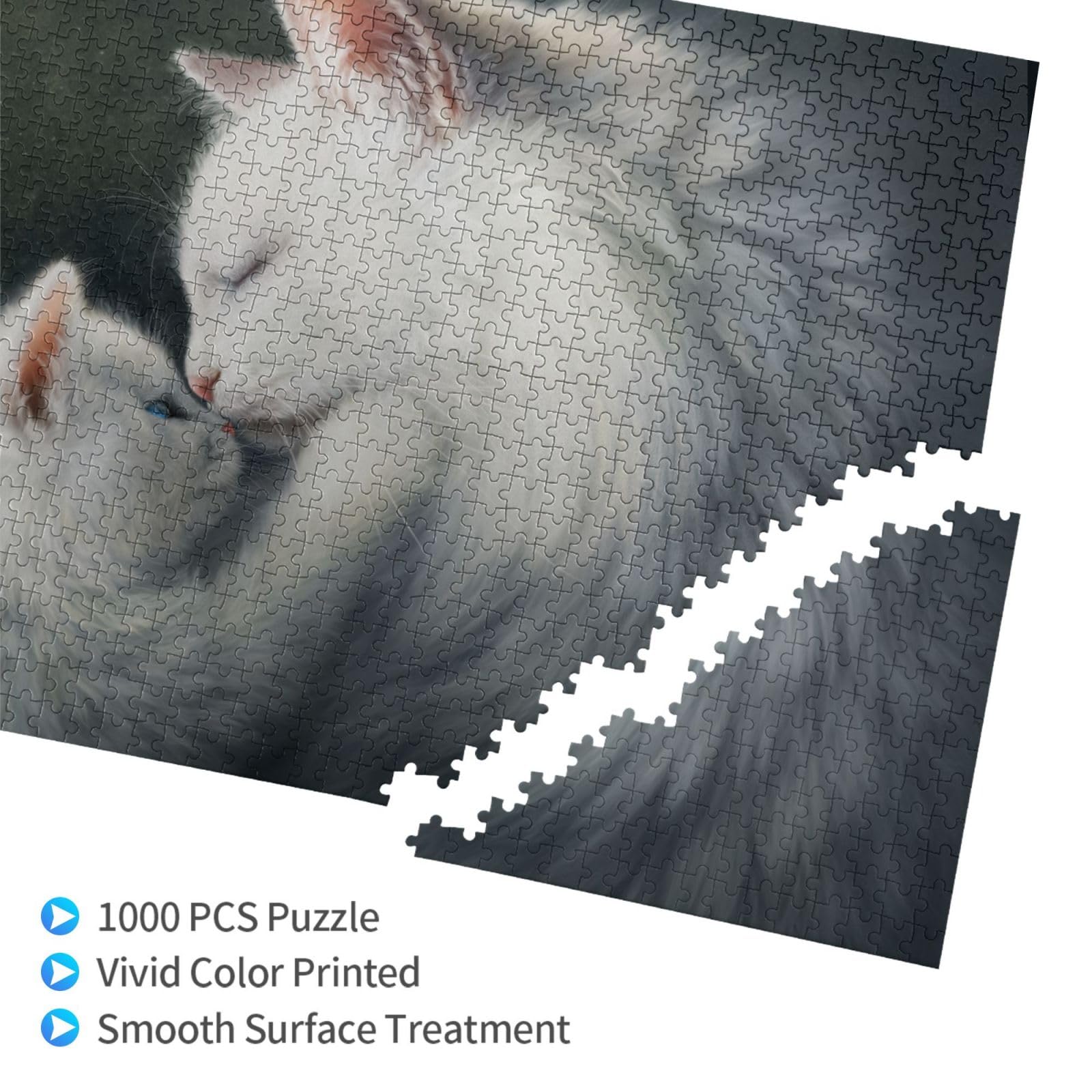 仔猫の初恋 1000ピース 51.5x72.8cm ジグソーパズル Amazon.co.jp: 1000ピース ジグソーパズル 萌え 子猫 ネコ 愛 イラスト