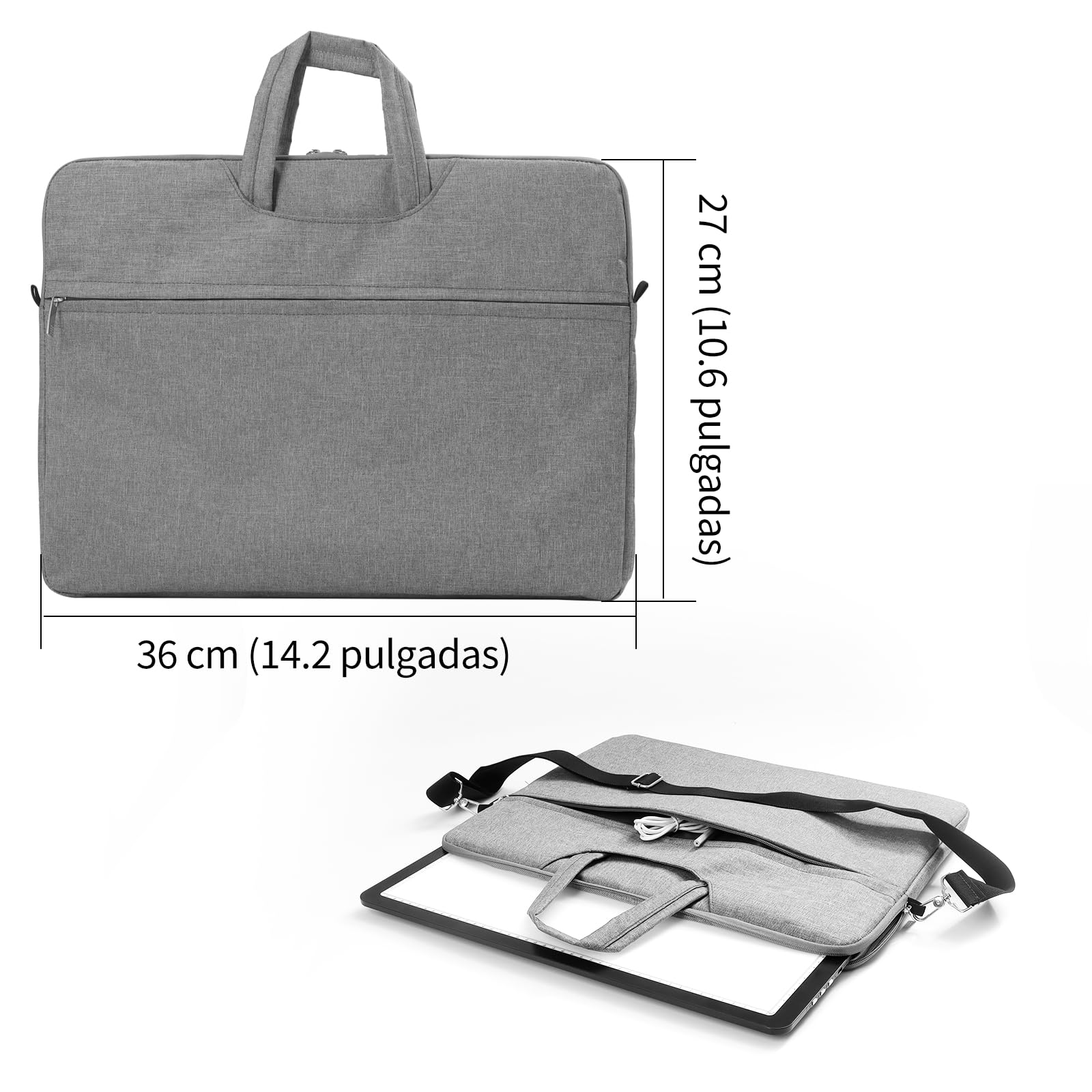 TOHETO Mesa luminosa A4 con bolsillo para pintura de diamantes, caja de luz recargable ultrabrillante para dibujar, almohadilla de luz LED recargable para trazar, placa de luz inalámbrica (negro)