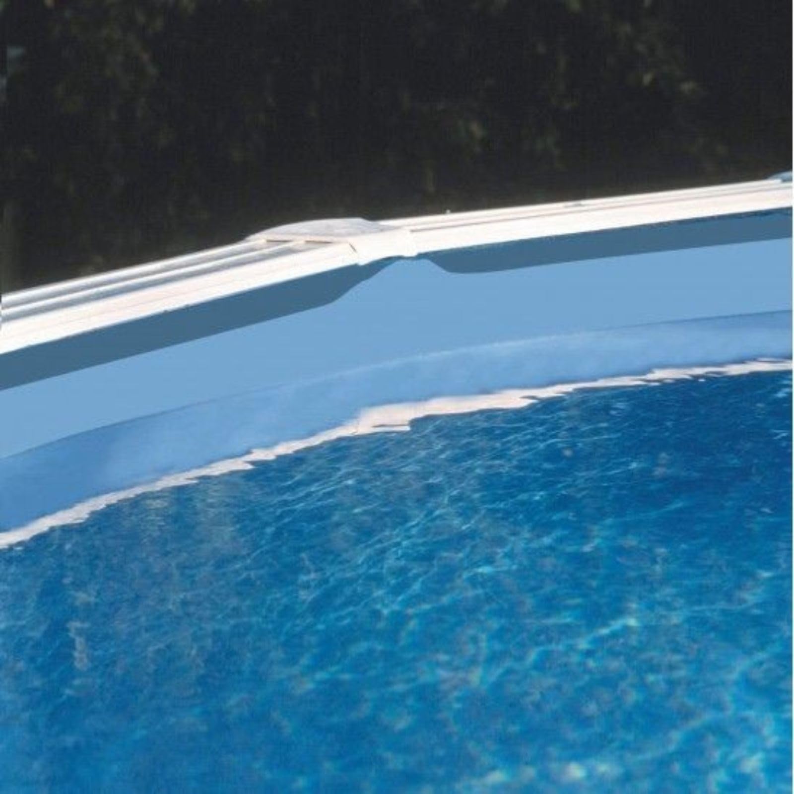 San Marco Liner Overlap Bleu pour piscine Gre Rond 350 H 120