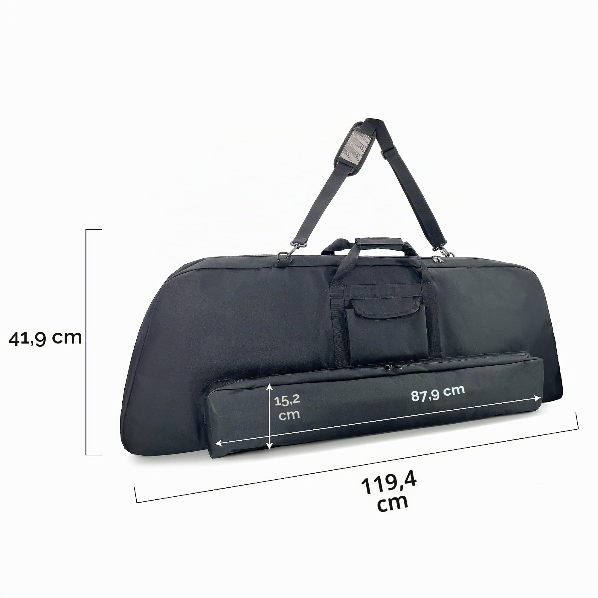 Alephnull Sac de transport Pro souple pour arc, avec bandoulière