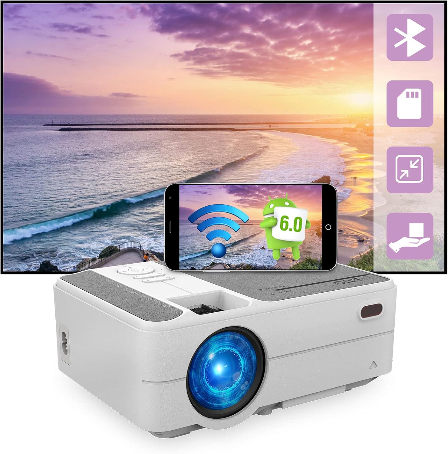 Buy Wikish Mini Portable Wireless Wifi Projector Bluetooth Led Outdoor Movie Hd Home Theater Video Mirror Projector For Iphone Android Gaming Ps4 Hdmi Usb Online In Taiwan B07s63kcy5 Buy Wikish Mini Portable Wireless Wifi Projector Bluetooth Led Outdoor Movie Hd Home Theater Video Mirror Projector For Iphone Android Gaming Ps4 Hdmi Usb Online In Taiwan B07s63kcy5